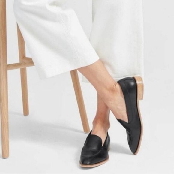 Everlane The Modern Loafer Leather Shoes Size 11 - Picture 1 of 13